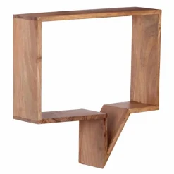 Discount Wohnen Wandregale im Set Vislan im Sprechblasen Design (zweiteilig)