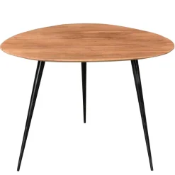 New Wohnen Wankeldesign Retro Beistelltisch aus Akazie Natur - Anca