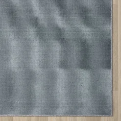 Clearance Wohnen Waschbarer Teppich in Blaugrau und Terracotta - Ursela