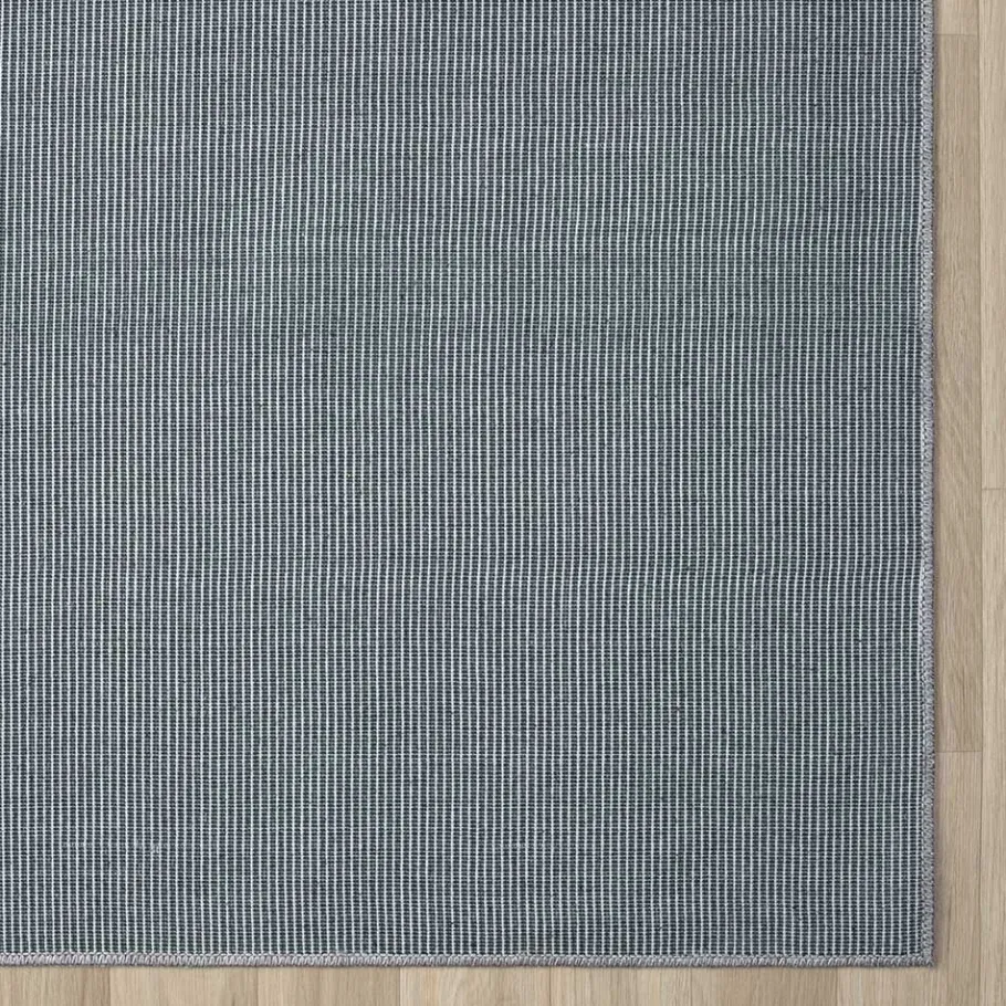 Clearance Wohnen Waschbarer Teppich in Blaugrau und Terracotta - Ursela