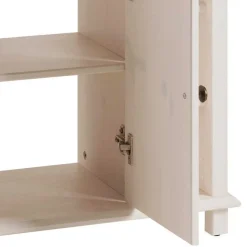 Wohnen Waschbeckenschrank aus Holz in Weiß - Cilao