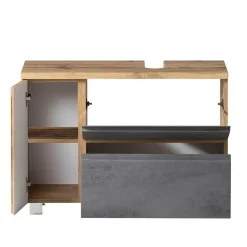 Hot Wohnen Waschbeckenschrank mit Tür & Klappe & Schublade - Mia
