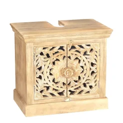 Outlet Wohnen Waschbecken-Unterschrank im Vintage Country Look - Runiasa