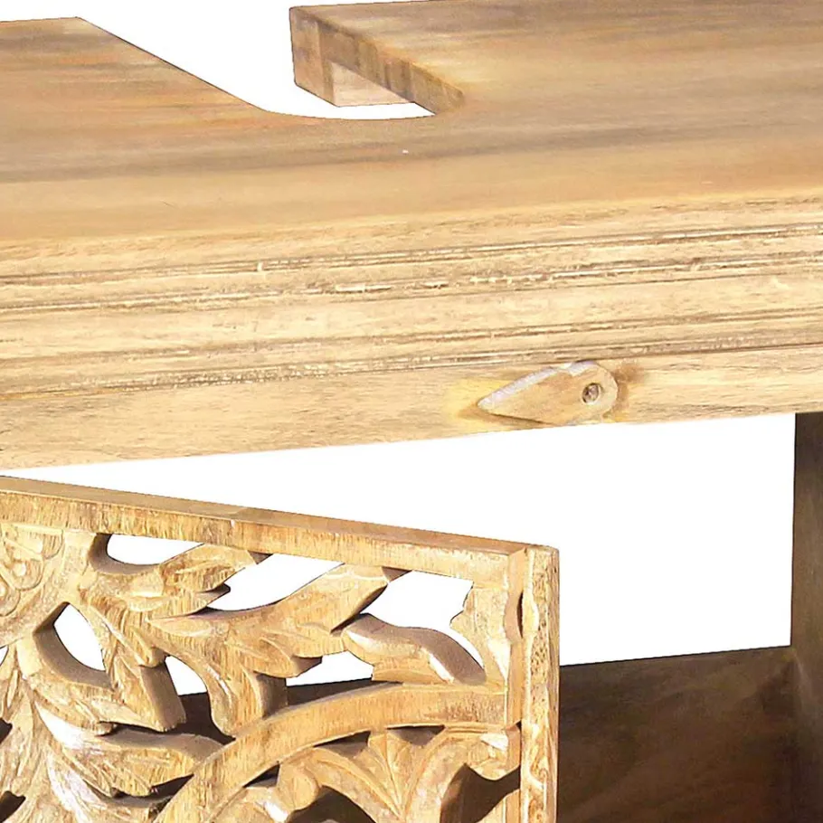 Outlet Wohnen Waschbecken-Unterschrank im Vintage Country Look - Runiasa