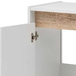 Clearance Wohnen Waschbeckenunterschrank in Weiß & Wildeiche - Etravia