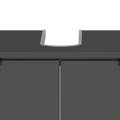 Discount Wohnen Waschbecken-Unterschrank in Dunkelgrau - Quado