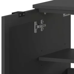Discount Wohnen Waschbecken-Unterschrank in Dunkelgrau - Quado