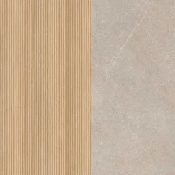 New Wohnen Waschkonsole und Spiegelschrank Set - Vibulam (zweiteilig)