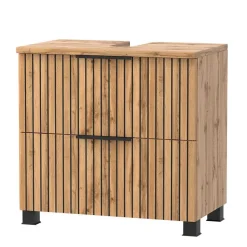 Clearance Wohnen Waschplatz & Midi-Schrank Set - Crystoga (dreiteilig)
