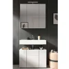 Clearance Wohnen Waschplatz & Spiegelschrank Set - Vitablos (zweiteilig)