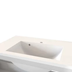 New Wohnen Waschplatz Einrichtung zweifarbig - Anviletca (zweiteilig)
