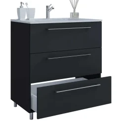 New Wohnen Waschtisch & Wandspiegel fürs Bad - Gloriella (zweiteilig)