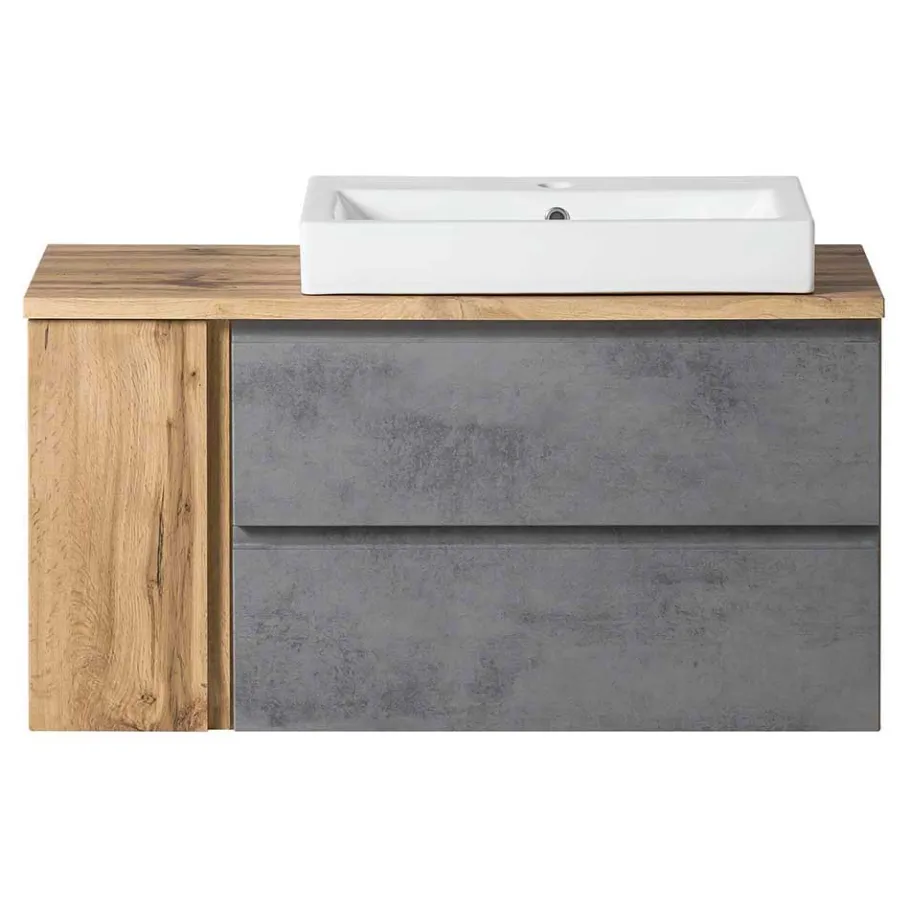 Best Wohnen Waschtisch Kombination 105 cm breit - Mia (zweiteilig)