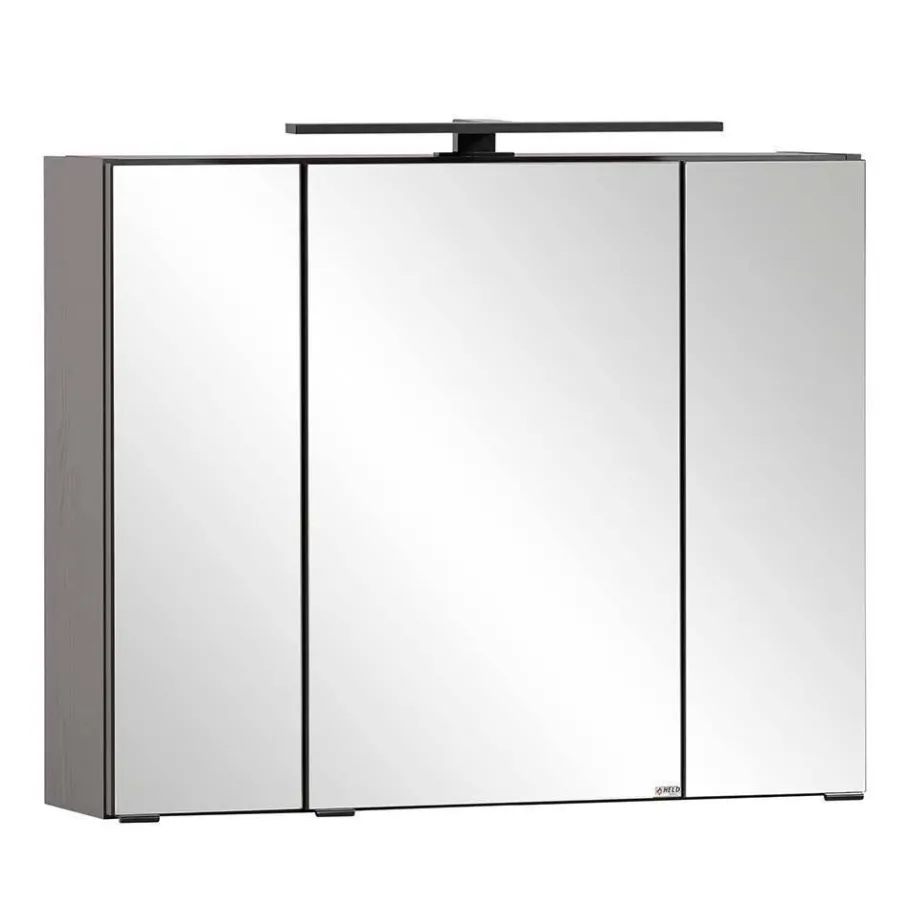 Outlet Wohnen Waschtischkonsole und Spiegelschrank Set - Novelya (zweiteilig)