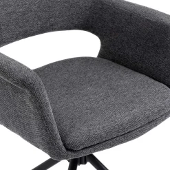 Outlet Wohnen Webstoff Tischsessel drehbar - Lameiro (2er Set)