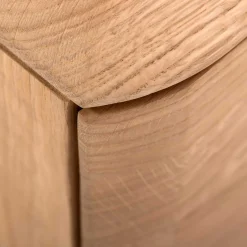Clearance Wohnen Weiß geöltes TV Board aus Eiche Massivholz - Bakaras
