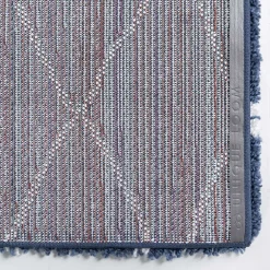 Sale Wohnen Weicher Läufer Teppich mit Hochflor in Blau - Tanko