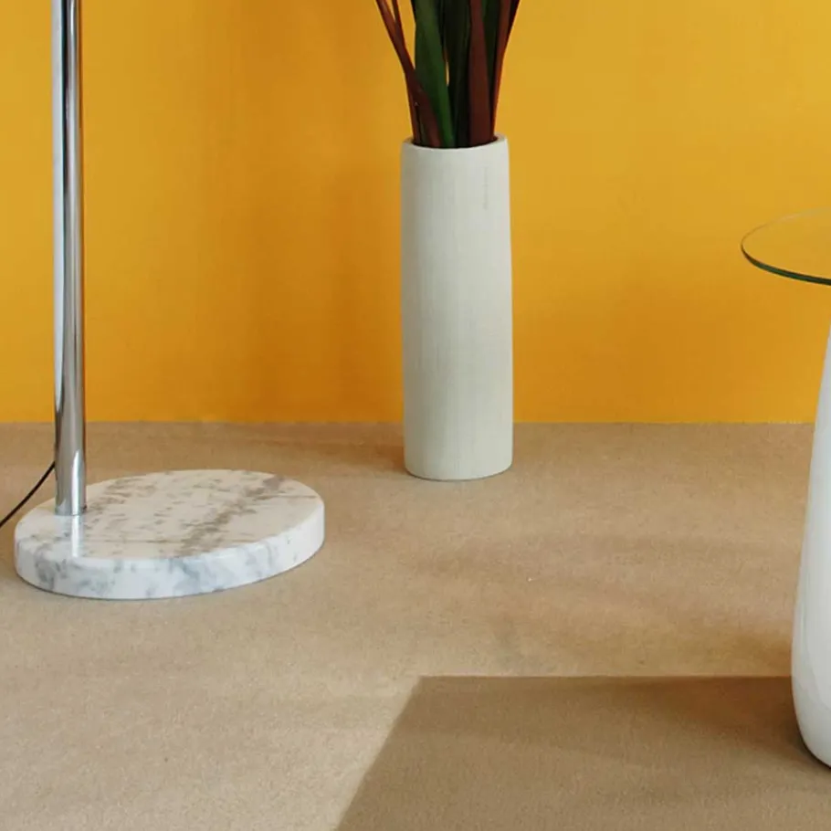 Outlet Wohnen Weiße Bogenlampe höhenverstellbar - Marisa