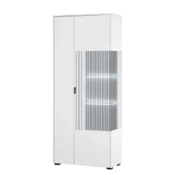 Best Wohnen Weiße Vitrine fürs Wohnzimmer - Dualkos