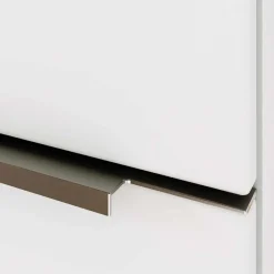 Best Wohnen Weiße Waschkonsole & Spiegelschrank - Livendas (zweiteilig)