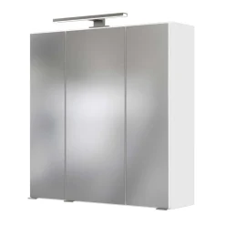 Best Wohnen Weiße Waschkonsole & Spiegelschrank - Livendas (zweiteilig)