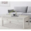 Clearance Wohnen Weißer Couchtisch Landhaus mit Schublade - Loggia