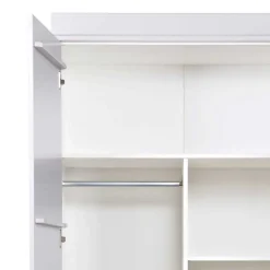 Clearance Wohnen Weißer Kleiderschrank im Skandinavischen Stil - Mattressa