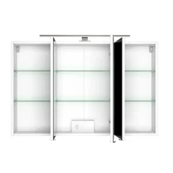 Hot Wohnen Weißes Badezimmermöbel Set groß - Livendas (fünfteilig)