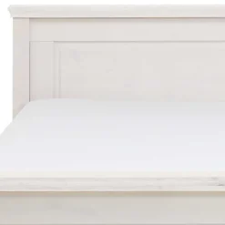 Best Wohnen Weißes Bett als Einzelbett oder Doppelbett - Satumare