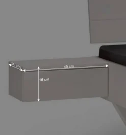 New Wohnen Weißes Kiefernholz-Bett mit Holzkufen - Ondeon