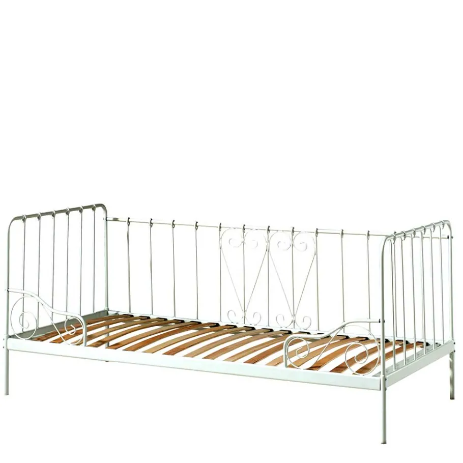 Sale Wohnen Weißes Kojenbett aus Metall - Zorro