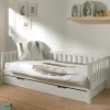 Discount Wohnen Weißes Kojenbett 90x200 cm aus Kiefer - Molo