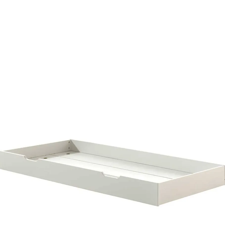 Discount Wohnen Weißes Kojenbett 90x200 cm aus Kiefer - Molo