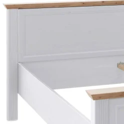 Outlet Wohnen Weißes Landhaus Schlafzimmer Set - Maggio (fünfteilig)