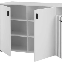 Clearance Wohnen Weißes Sideboard mit zwei Metern Breite - Dualkos