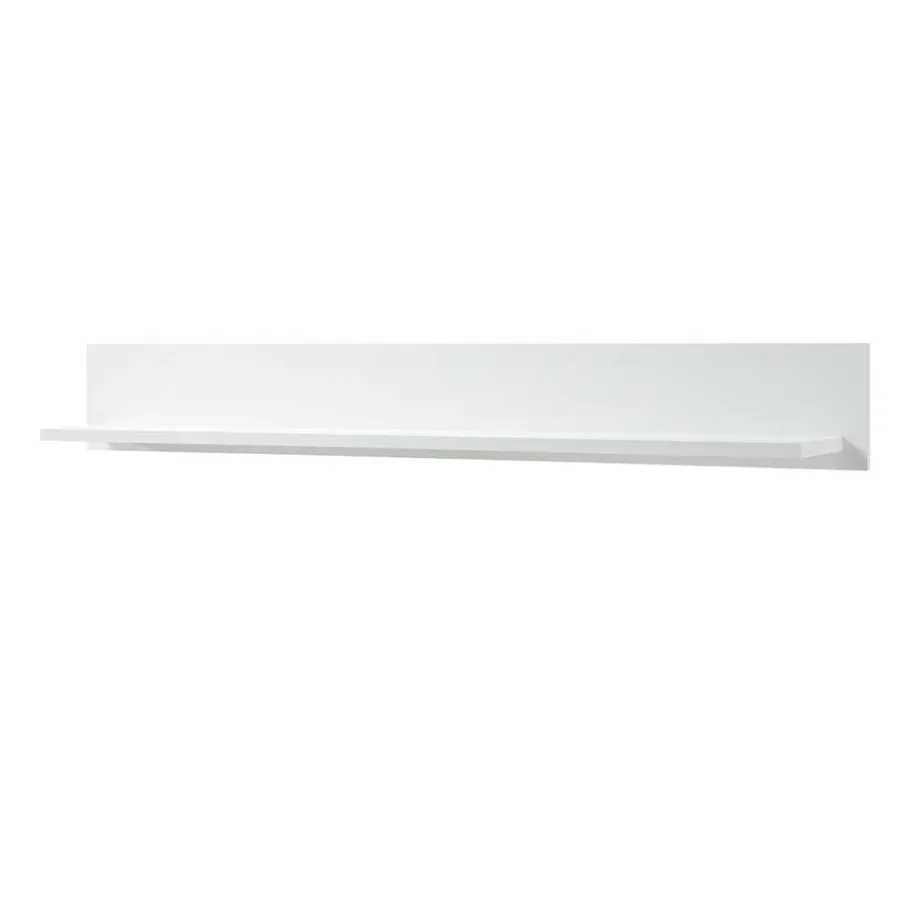 New Wohnen Weißes Wand Regal mit Rückwand - Diatara