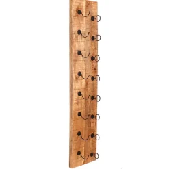 Discount Wohnen Weinflaschenhalter aus Mangobaum Massivholz - Indri