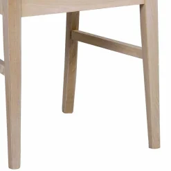 Best Wohnen White Wash Esstischgruppe aus Eiche - Pessoa (fünfteilig)