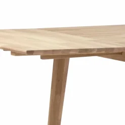 Best Wohnen White Wash Esstischgruppe aus Eiche - Pessoa (fünfteilig)