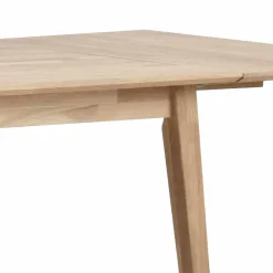 Best Wohnen White Wash Esstischgruppe aus Eiche - Pessoa (fünfteilig)