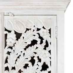 Discount Wohnen White Wash Schrank - dekoratives Design - Snake
