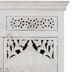 Online Wohnen White Wash Sideboard im orientalischen Stil - Capo