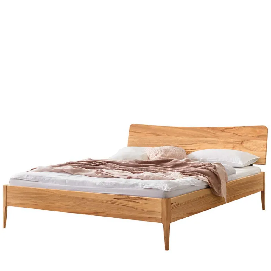 New Wohnen Wildbuche Doppelbett in 160x200 oder 180x200 - Urezzas