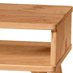 New Wohnen Wildbuche Nachtkonsole mit Vierfußgestell - Ciradello