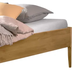 New Wohnen Wildeiche Bett für Dachschrägen - Vinodoras