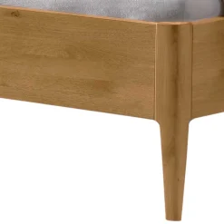 New Wohnen Wildeiche Bett für Dachschrägen - Vinodoras