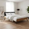 Hot Wohnen Wildeiche Bett in Überlänge 200x220 cm - Mandirov