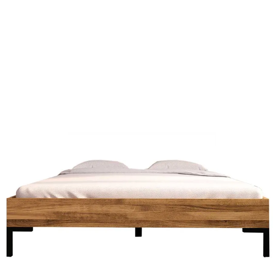 Best Wohnen Wildeiche Holzbett für Dachzimmer - Kerfa