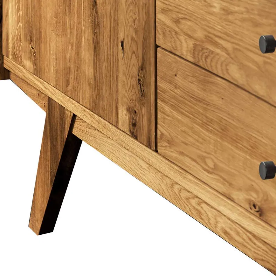 Online Wohnen Wildeiche Holz-Sideboard 160 cm breit - Hardus