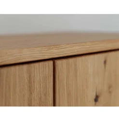 Clearance Wohnen Wildeiche Kombi-Kleiderschrank massiv - Fabijola
